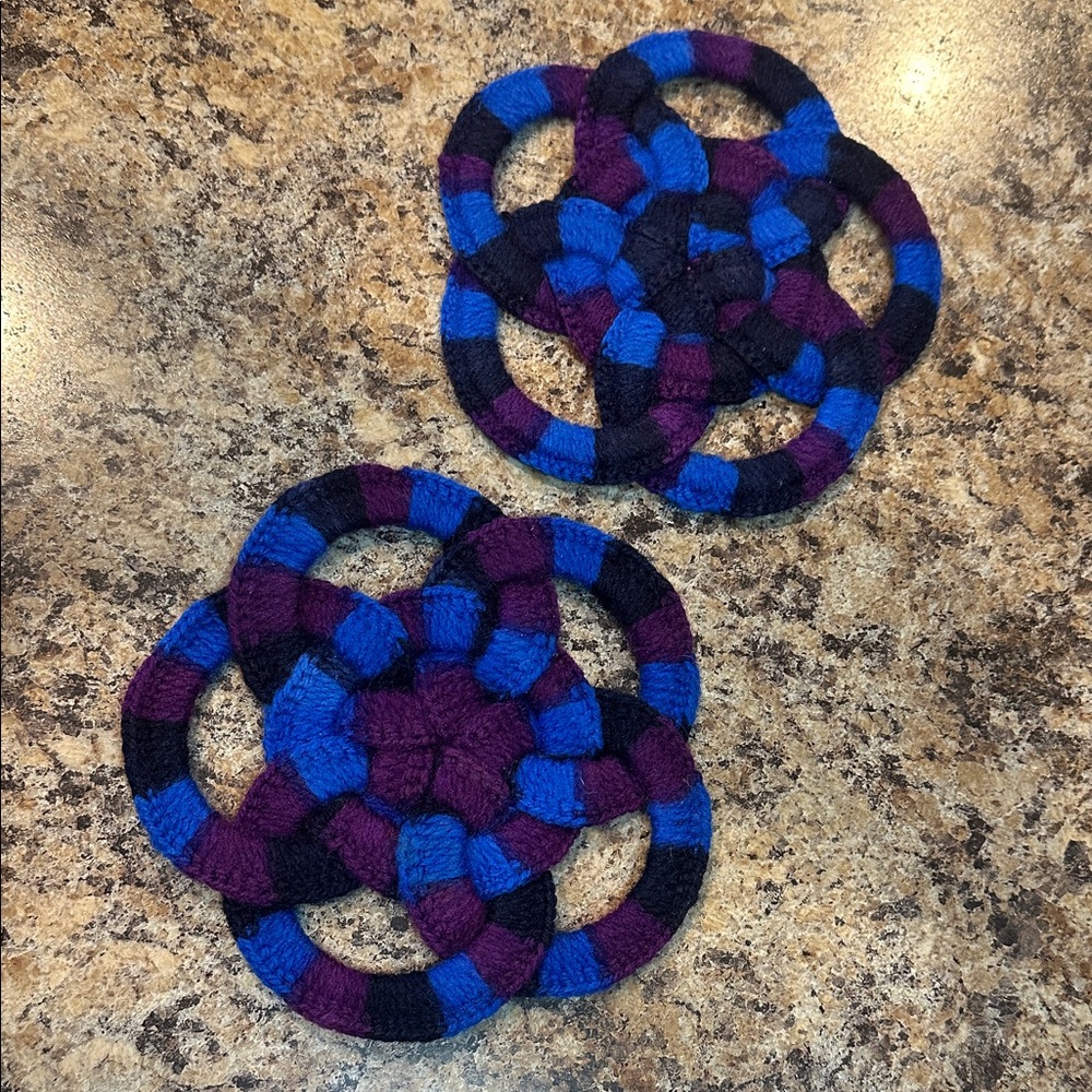 VINTAGE CELTIC KNOT POT HOLDER HOT PAD